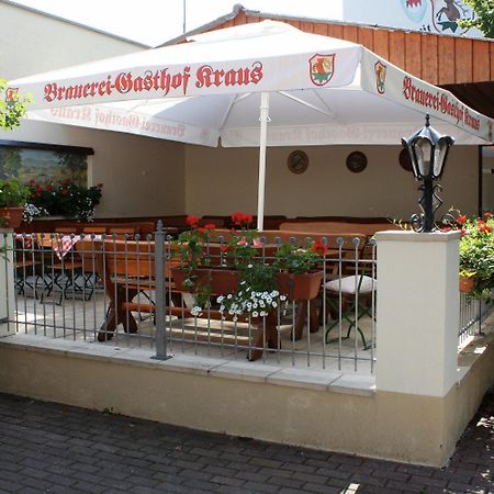 Brauerei Gasthof Kraus Hirschaid Exterior photo