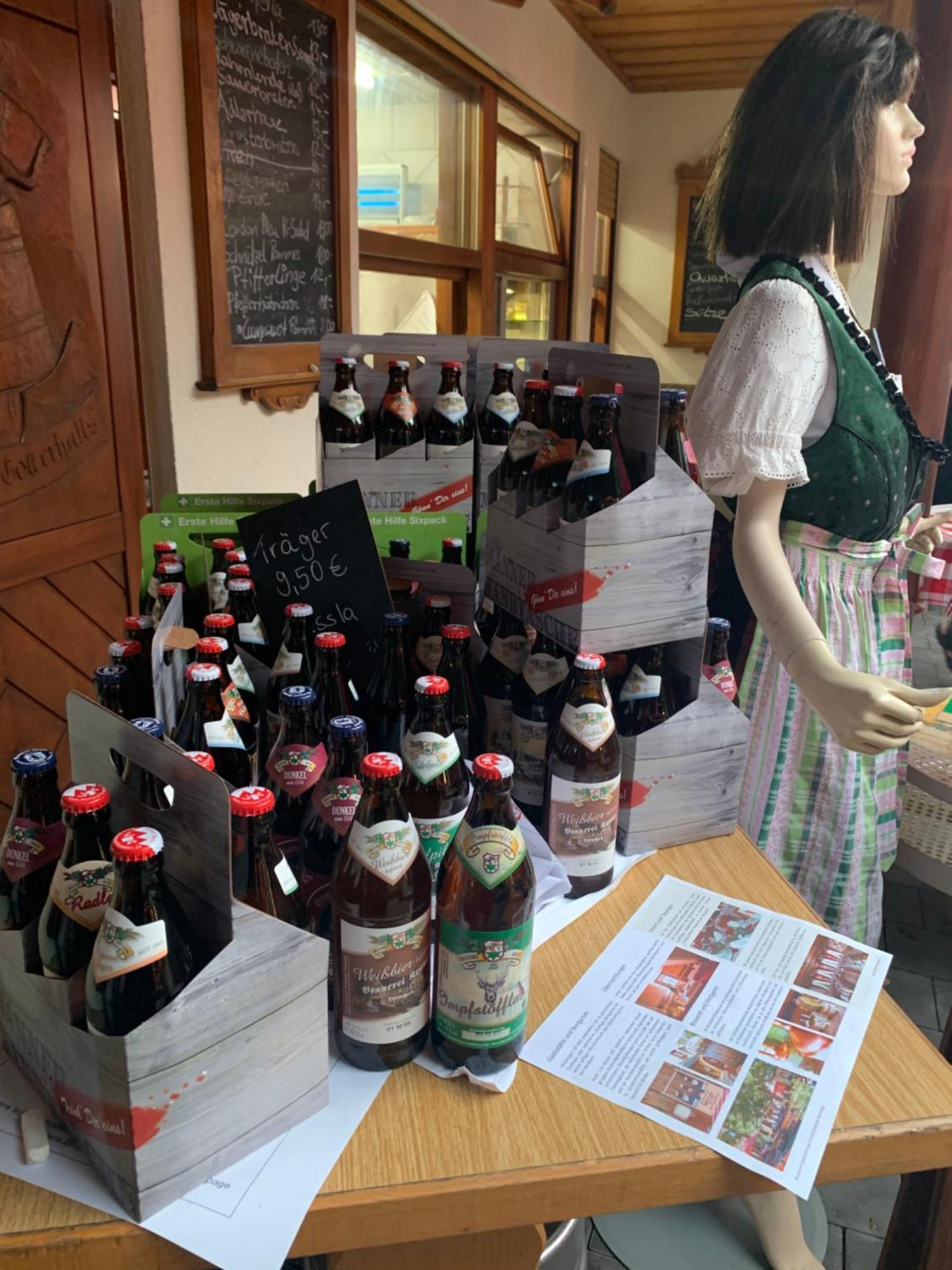 Brauerei Gasthof Kraus Hirschaid Exterior photo